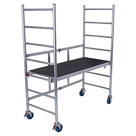 Krause RollTec Montagegerüst RollTec (Arbeitshöhe: 2,9 m, Belastbarkeit Plattform: 180 kg)