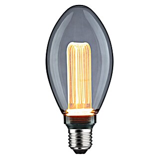 Paulmann Inner Glow LED svetlobni vir Vintage v obliki žarnice E27 (E27, Ni mogoče zatemniti, Rumena, 80 lm, 3,5 W, Sveča, Barva: Steklo)