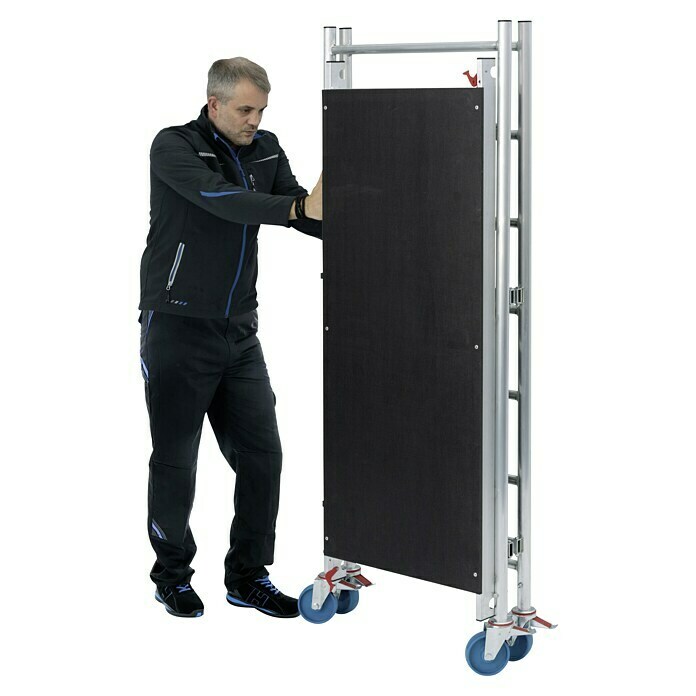 Krause RollTec Montagegerüst RollTec (Arbeitshöhe: 2,9 m, Belastbarkeit Plattform: 180 kg) | BAUHAUS