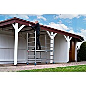 Krause RollTec Montagegerüst RollTec (Arbeitshöhe: 2,9 m, Belastbarkeit Plattform: 180 kg) | BAUHAUS