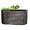 Gardol Hochbeet (160 x 80 x 82 cm, Stahl, Anthrazit) | BAUHAUS