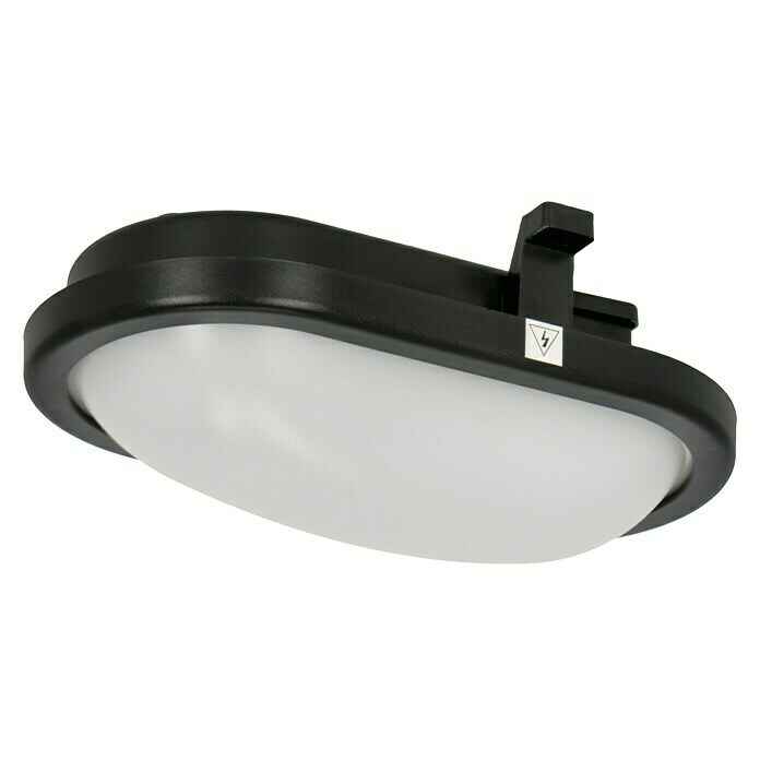 Ritter Leuchten LED ovalna armatura (Crna, 10 W, Bijele boje dnevnog svjetla, IP44)