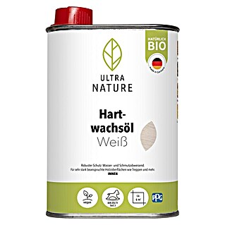 Ultra Nature BIO Hartwachsöl (Weiß, 250 ml)