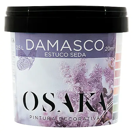 Osaka  Yeso con efecto de color estuco Terciopelo Damasco