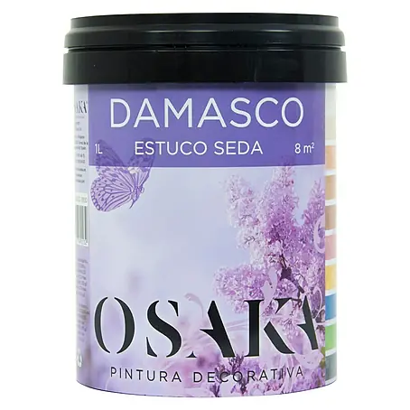 Osaka  Yeso con efecto de color estuco Terciopelo Damasco
