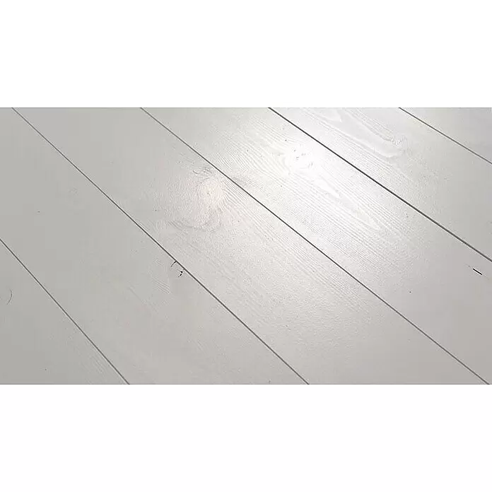SCHÖNER WOHNEN-Farbe Pep up Weißlack für Holzböden & -Treppen - Hellgrau, Seidenmatt, 1 l, Wasserbasiert - Detailaufnahme