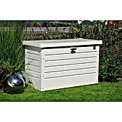 Biohort Garten-Aufbewahrungsbox FreizeitBox 100 (Weiß, 101 x 46 x 61 cm, Stahlblech)