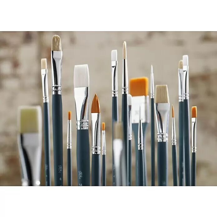 Winsor & Newton Künstlerpinsel-Set - 3 -tlg., Schweineborsten - Stimmungsaufnahme