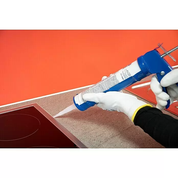 Alpha Tools Kartuschenpresse - Ohne Zahnstange, Geeignet für: Silikon - Anwendungsbeispiel