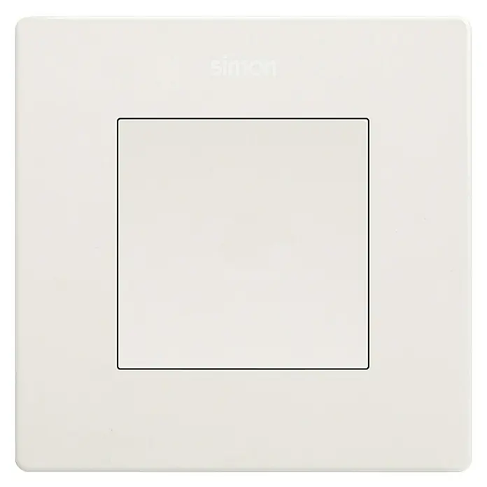 Simon 270 Tapa ciega - Blanco, Plástico, Colocar - Tapa blanca Simon con corte cuadrado, ideal para interruptores y enchufes. Diseño elegante para cualquier interior, sencillo y funcional, fácil de instalar.