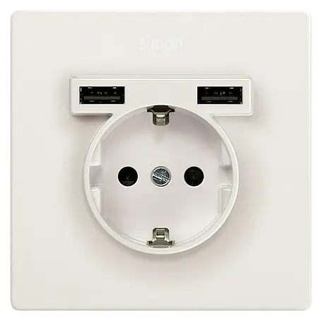 Simon 270 Enchufe con USB