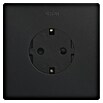 Simon 270 Enchufe Kit (Negro, 16 A, Colocar) | BAUHAUS