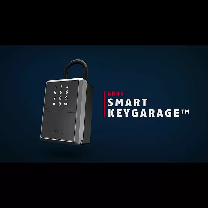 Abus Schlüsselbox Key Garage 797 Smart Bluetooth - Geeignet für: Bis zu 20 Schlüssel, L x B x H: 63 x 82,5 x 179 mm, Mit Bügel - Produktvorstellung | ABUS KeyGarage™ Smart Bluetooth®