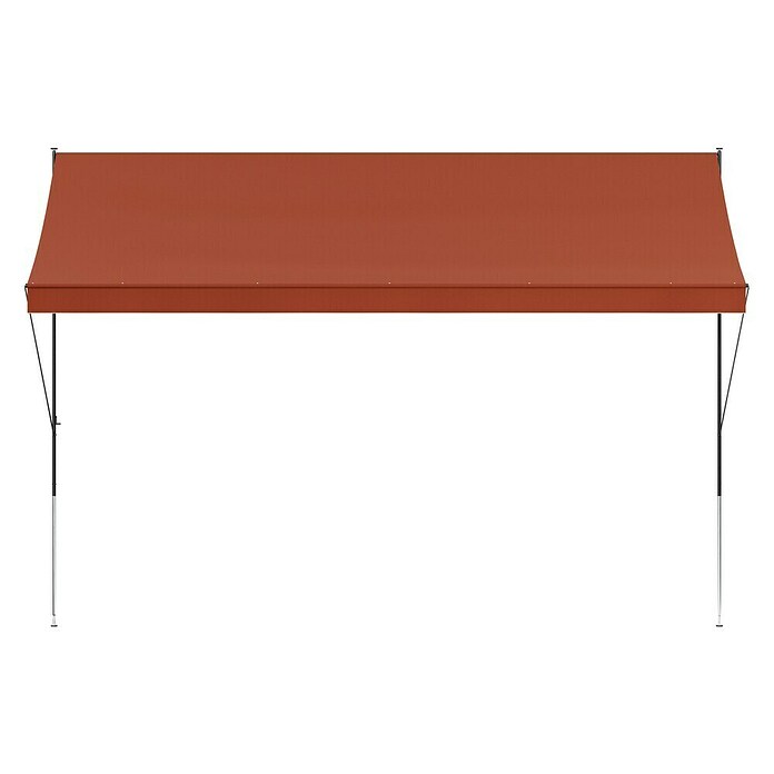Angerer Klemmmarkise Style Terra (Terracotta, Breite: 3,5 m, Ausfall: 1,5 m) | BAUHAUS