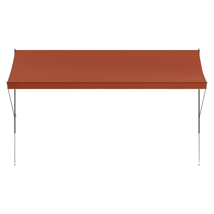Angerer Klemmmarkise Style Terra (Terracotta, Breite: 4 m, Ausfall: 1,5 m) | BAUHAUS