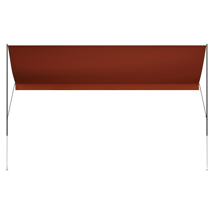 Angerer Klemmmarkise Style Terra (Terracotta, Breite: 4 m, Ausfall: 1,5 m) | BAUHAUS