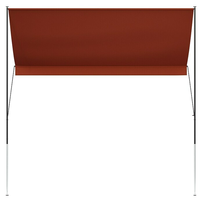 Angerer Klemmmarkise Style Terra (Terracotta, Breite: 2,5 m, Ausfall: 1,5 m) | BAUHAUS