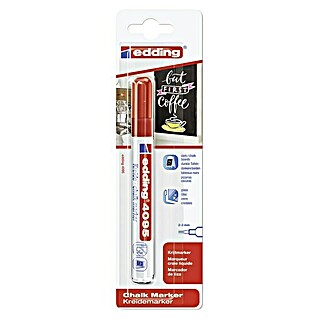Edding Krijtmarker (Rood, 2 mm - 3 mm)