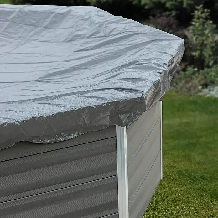 Gre Pool-Abdeckplane Winter580 g/m², L x B: 828 x 408 cm, Kunststoff