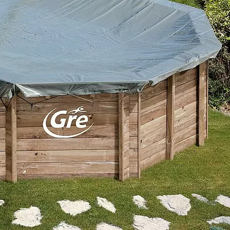Gre  Pool-Abdeckplane Winter