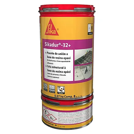 Sika  Adhesivo de resina epoxi de 2 componentes Sikadur -32+