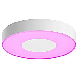 Philips Hue LED-Deckenleuchte rund Waca Infuse (33,5 W, Ø x H: 38,1 x 8,4 cm, Weiß, Mehrfarbig)