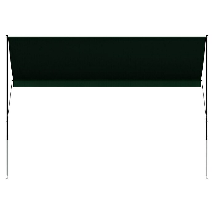 Angerer Klemmmarkise Style (Grün, Breite: 3,5 m, Ausfall: 1,5 m) | BAUHAUS