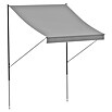 Angerer Klemmmarkise Style Granit (Hellgrau, Breite: 2 m, Ausfall: 1,5 m) | BAUHAUS