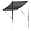 Angerer Klemmmarkise Style Granit (Hellgrau, Breite: 2 m, Ausfall: 1,5 m) | BAUHAUS