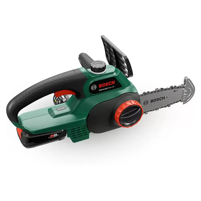 Bosch Power for All 18V Akku-Kettensäge UniversalChain 18 - 18 V, Li-Ionen, 1 Akku, Schwertlänge: 20 cm