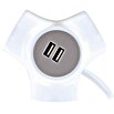 Schwaiger USB-Steckdose (Weiß/Grau, 5-fach) | BAUHAUS