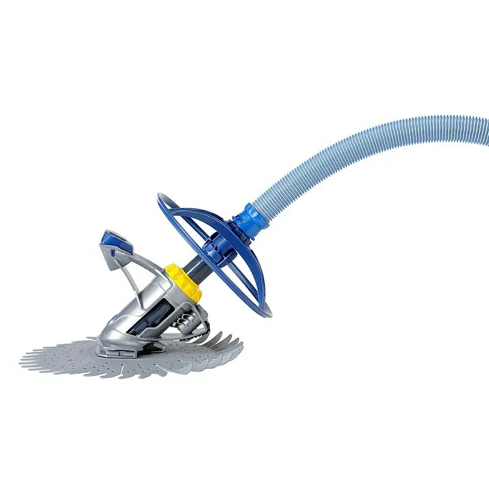 Zodiac Aspirador para piscina - Hidráulica, Específico para: Piscinas de hasta 9 x 5 m - Cepillo automático para limpieza de piscinas con manguera de succión y cepillos para una limpieza eficiente.