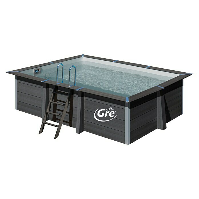 Gre Pool-Komplettset AvantgardeL x B x H: 466 x 326 x 124 cm, 13,4 m³ Diagonal View