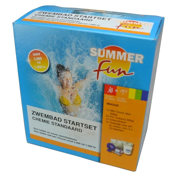 Summer Fun Startset voor zwembaden chemie Standaard (500 g) | BAUHAUS