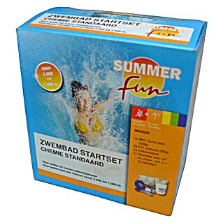 Summer Fun Startset voor zwembaden chemie Standaard (500 g)