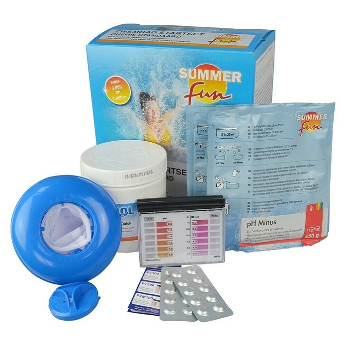 Summer Fun Startset voor zwembaden chemie Standaard (500 g) | BAUHAUS