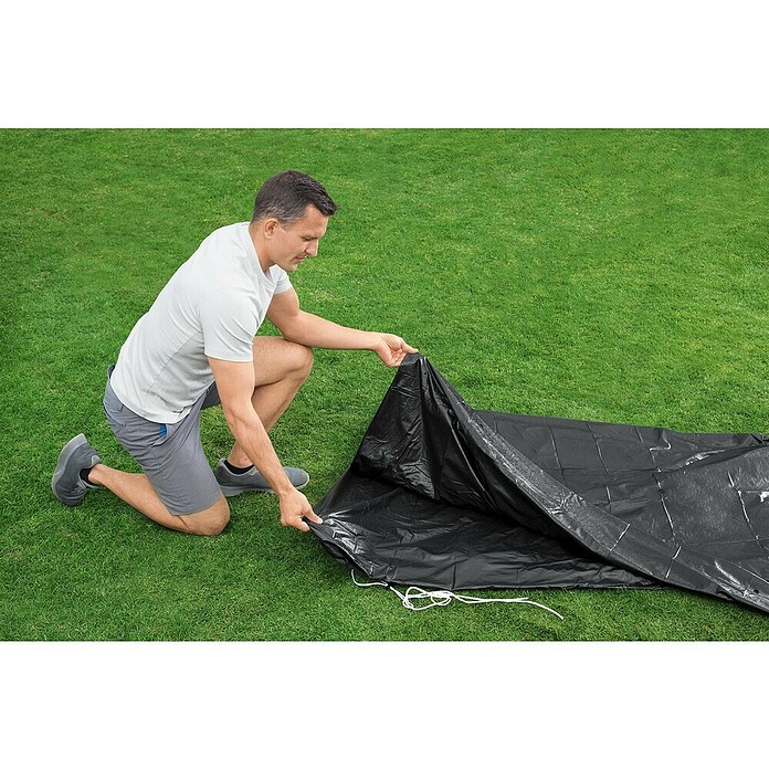 Bestway Afdekzeil voor zwembaden 457/460 (Diameter: 470 cm, Materiaal: Kunststof) | BAUHAUS