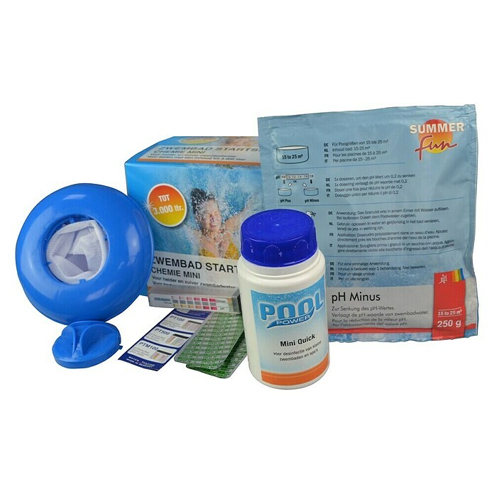 Summer Fun Startset voor zwembaden chemie Mini (250 g) | BAUHAUS