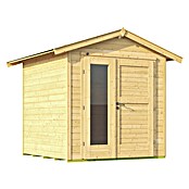 Weka Gartenhaus 224 (Außenmaß inkl. Dachüberstand (B x T): 260 x 238 cm, Holz, Natur) | BAUHAUS