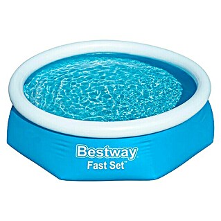Bestway Zwembad met filterpomp Fast (Ø x h: 244 x 61 cm, 1.880 l, Blauw)