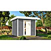 Weka Gartenhaus 172 (Außenmaß inkl. Dachüberstand (B x T): 275 x 314 cm, Holz, Grau) | BAUHAUS