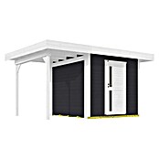 Weka Gartenhaus 172 A (Außenmaß inkl. Dachüberstand (B x T): 430 x 314 cm, Holz, Anthrazit) | BAUHAUS