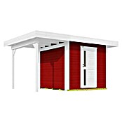 Weka Gartenhaus 172 A (Außenmaß inkl. Dachüberstand (B x T): 430 x 375 cm, Holz, Schwedenrot) | BAUHAUS