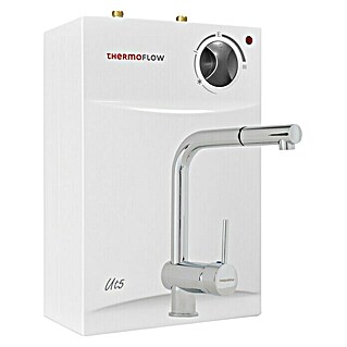 Thermoflow Untertischspeicher UT 5 mit Armatur Tantum (5 l, 2.000 W, Temperaturbereich: Bis 75 °C, L x B x H: 180 x 270 x 420 mm, 230 V)