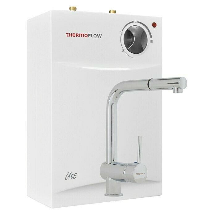 Thermoflow Untertischspeicher UT 5 mit Armatur Tantum5 l, 2.000 W, Temperaturbereich: Bis 75 °C Diagonal View