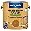 swingcolor Holzschutzlasur (Teak, 4 l, Seidenmatt, Lösemittelbasiert)