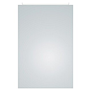 DSK Armario con espejo LED Vegas (An x Al: 40 x 60 cm, Aluminio, Plata)