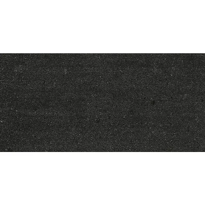 Diephaus Palisade / Mauerstein Laredo - 40 x 10 x 10 cm, Basalt, Beton - Nahaufnahme einer Textur in dunklem Granit, ideal für Arbeitsplatten oder Bodenbeläge. Die robuste Oberfläche ist langlebig und zeitlos.