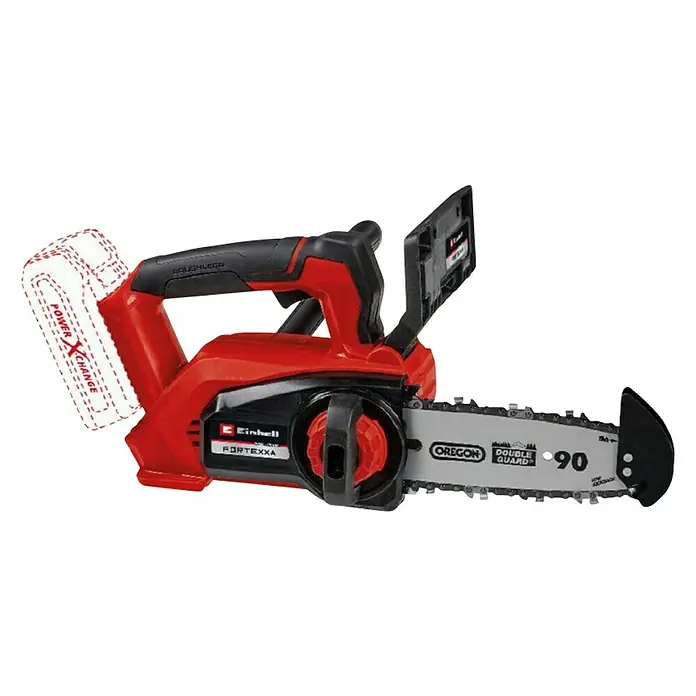 Einhell Professional Akku-Kettensäge FORTEXXA 18/20 TH18 V, 2,5 Ah, Li-Ionen, Ohne Akku, Schwertlänge: 20 cm - Akku-Kettensäge von Einhell, Modell FORTEXXA, mit Oregon-Schwert und Power X-Change Akku. Ideal für Gartenarbeiten.