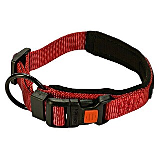 Karlie Mix and Match Collar para perros Art Sportiv Premium (Ajuste de la longitud: 30 cm - 35 cm, Nylon, Rojo)